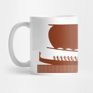 Ancient Egypt Ship Mug